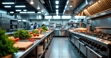 Les équipements essentiels pour bien équiper une cuisine professionnelle de restaurant