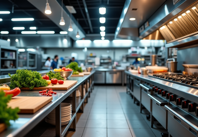 Les équipements essentiels pour bien équiper une cuisine professionnelle de restaurant