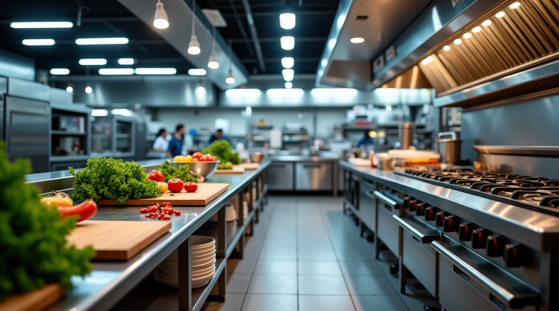 Les équipements essentiels pour bien équiper une cuisine professionnelle de restaurant